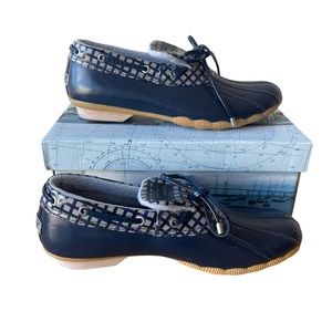 Sperry Navy Cormorant Slip-On Duck Shoe Size 11 NWOT